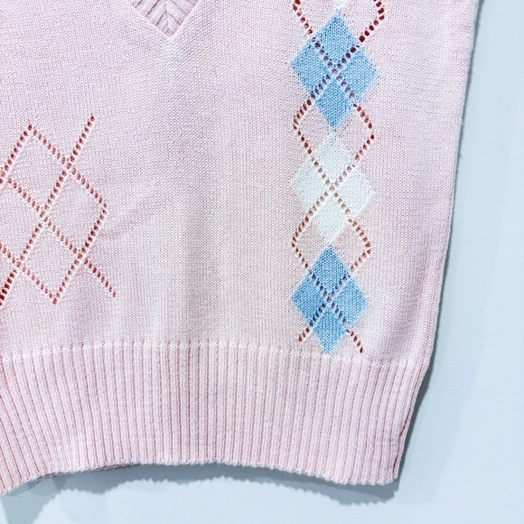 COLORI Pink and blue tank top - Picture 7 of 7